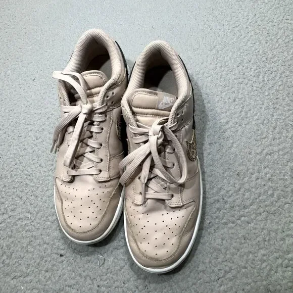 Nike Dunk Low SE Shoes Women 11.5 Primal Pink Cheetah Snakeskin Swoosh Sneaker - Picture 6 of 13